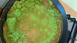 Zeeuwse Vlegel groene pannenkoek